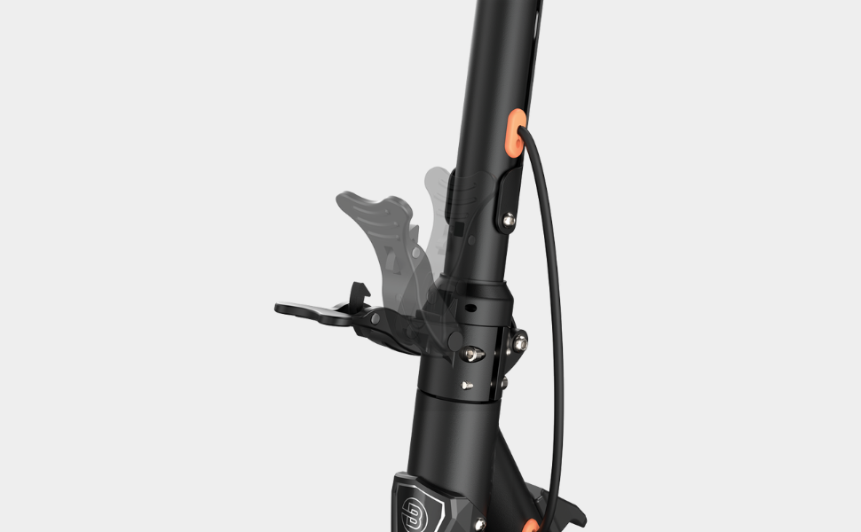 blvd elite electric scooter folding clasp