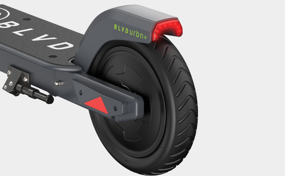 blvd urbn plus electric scooter 350 watt hub motor