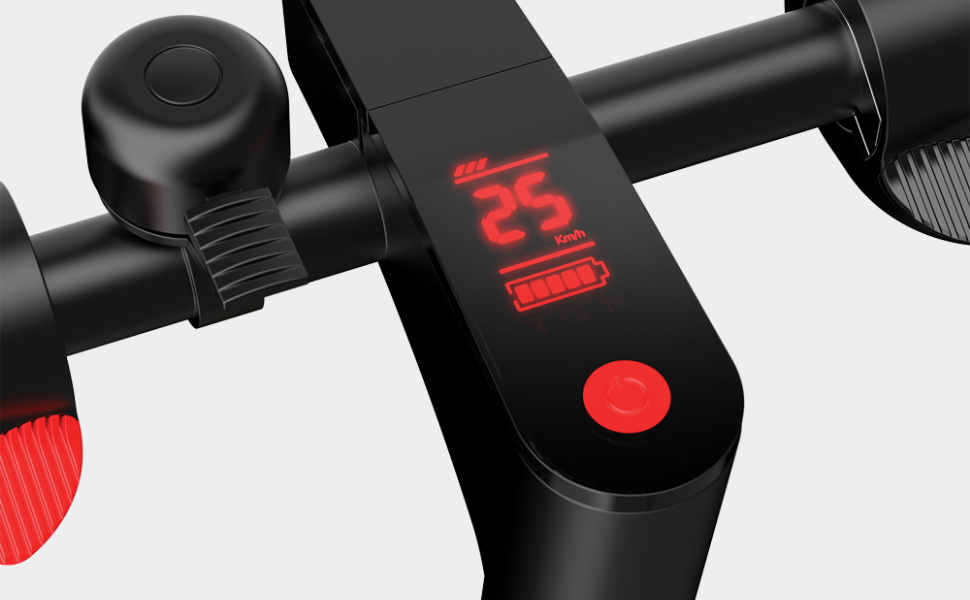 blvd urbn plus electric scooter led screen