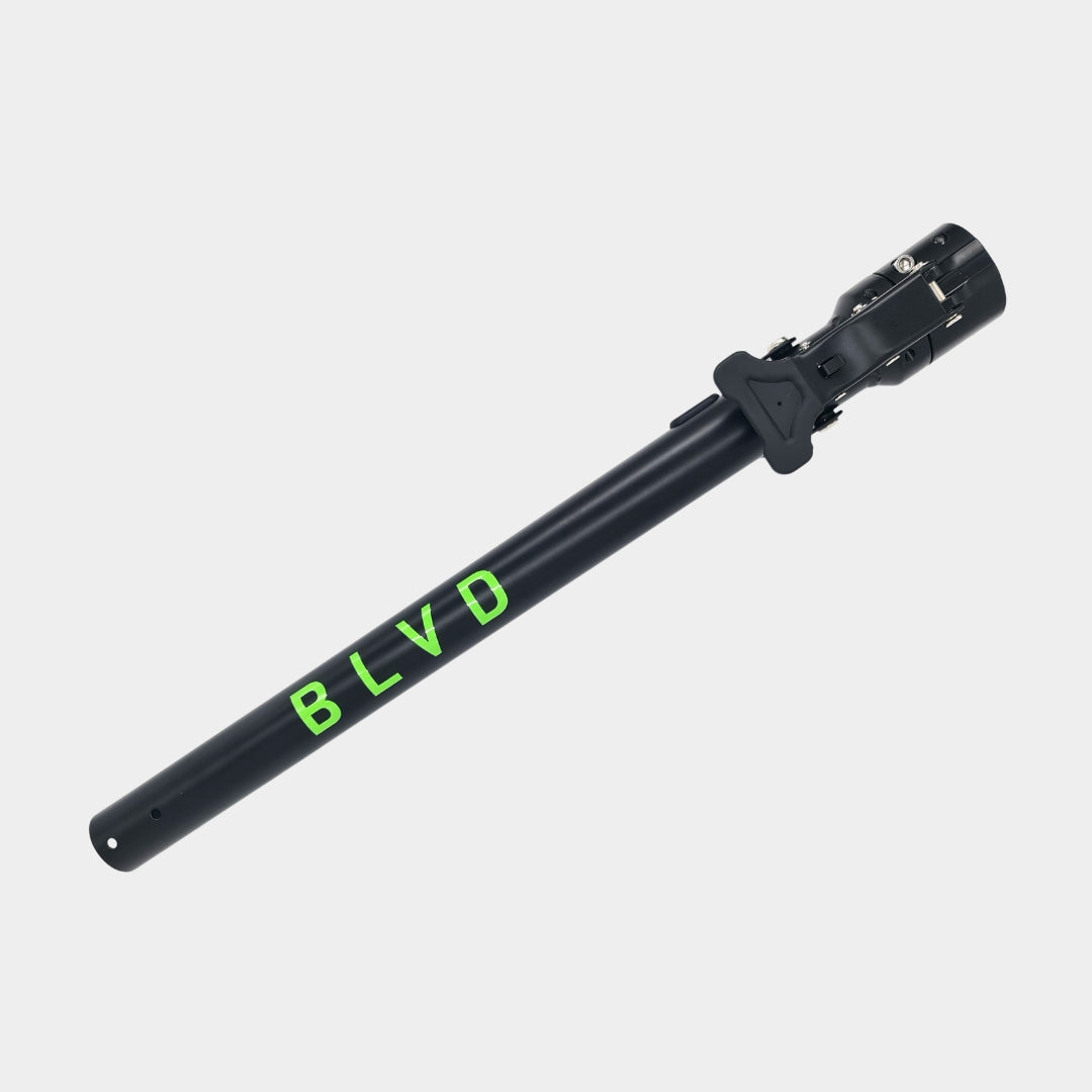 BLVD electric scooter stem with folding mechanism